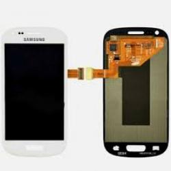Samsung I8190 Galaxy S3 Mini LCD kijelz�, �rint�vel, feh�r